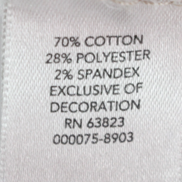 Christopher & Banks Women's Beige Embroidered Straight Leg Jeans Size 4