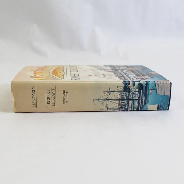 Mandarin by Robert Elegant 1983 Hardcover Book Pre-owned with Wear