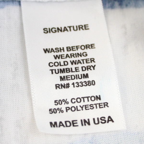 Whimsy Rose V-Neck Blue/White 3/4-Sleeve Top Women's XS Cotton Blend