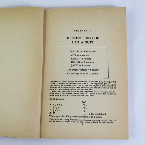 Point Count Bidding by Charles H. Goren 1958 Revised Edition Pre-owned