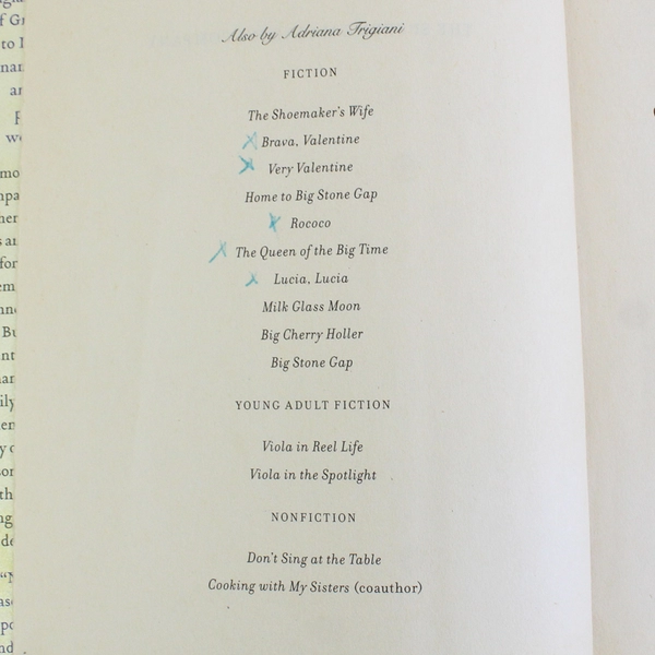 The Supreme Macaroni Company by Adriana Trigiani 2014 Paperback