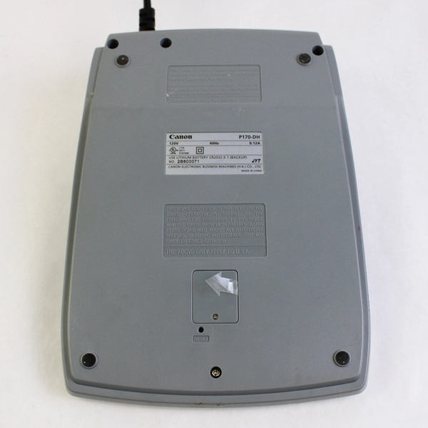 Canon P170DH Desktop Printing Calculator 12 Digit 2 Color Tested