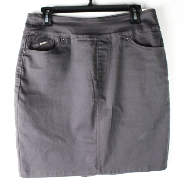 FDJ French Dressing Jeans Charcoal Gray Cotton Blend Pencil Skirt Size 10