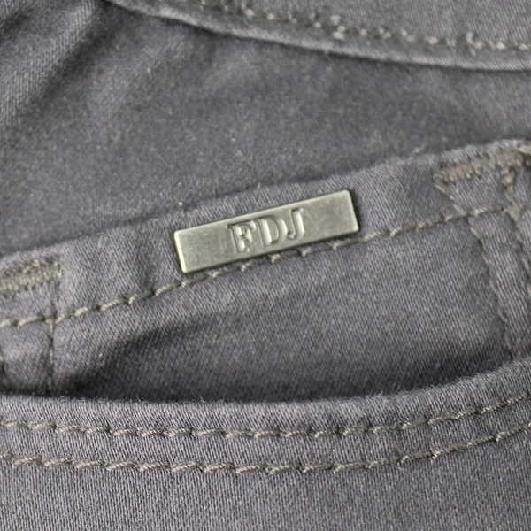 FDJ French Dressing Jeans Charcoal Gray Cotton Blend Pencil Skirt Size 10