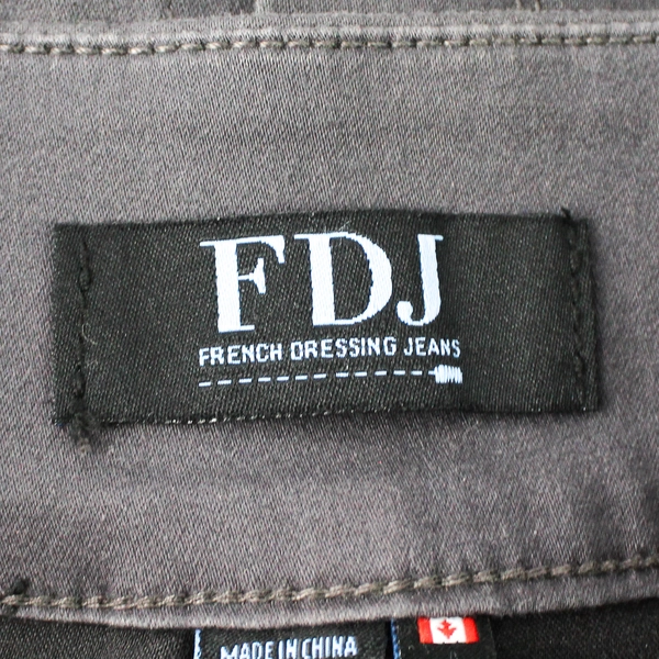 FDJ French Dressing Jeans Charcoal Gray Cotton Blend Pencil Skirt Size 10