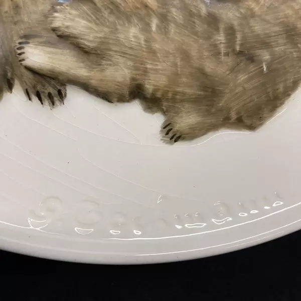 Goebel Mother's Day Series Rabbit Family Plate 1975 First Edition W. Germany