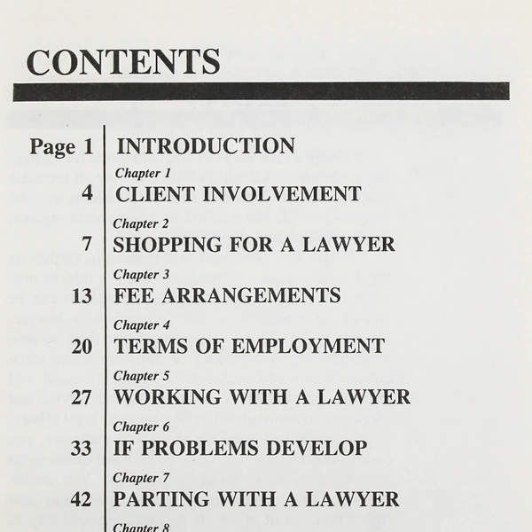 Citizens Legal Manual Using a Lawyer by Adrien Helm Kay Ostberg 1985