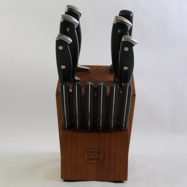Dash of That 12 Piece Knife Set with Wooden Block