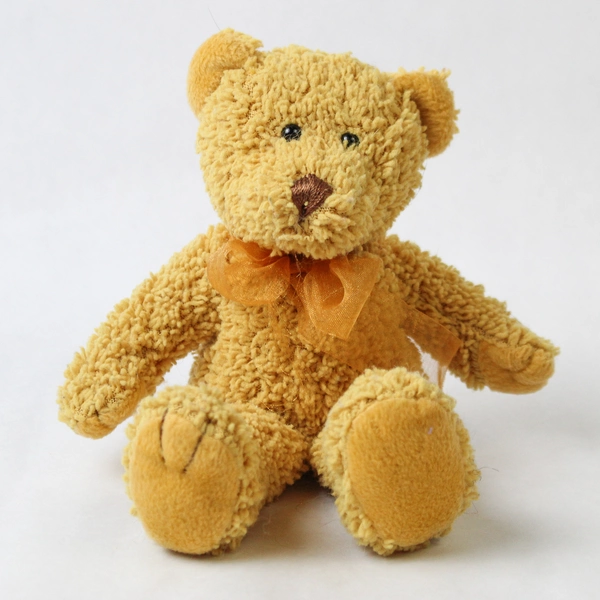 Columbus International Cool & Friends 8" Yellow Bear Stuffed Animal - Pre-owned