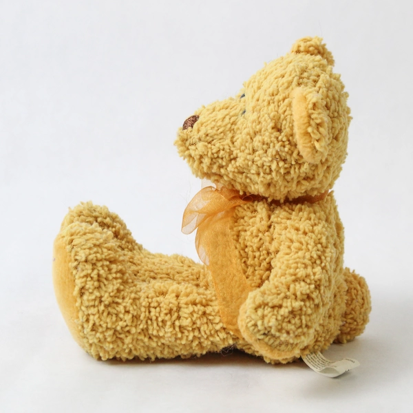 Columbus International Cool & Friends 8" Yellow Bear Stuffed Animal - Pre-owned