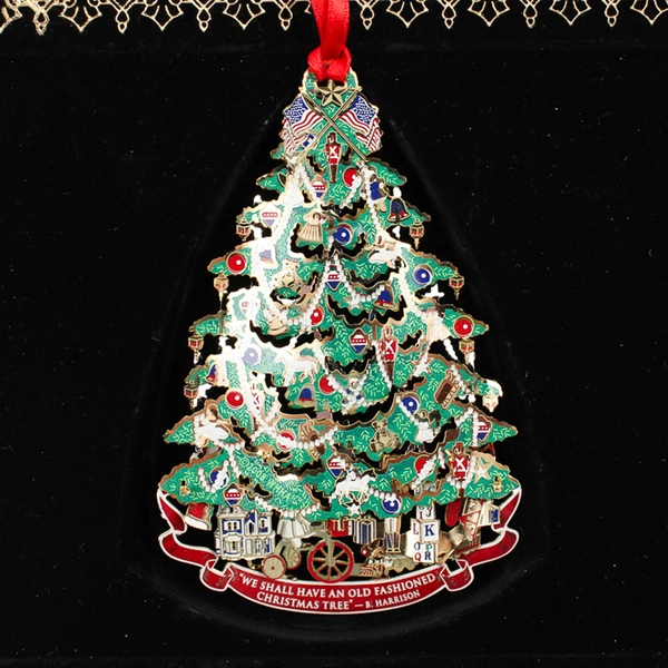 2008 White House Historical Association Christmas Tree Ornament With Box