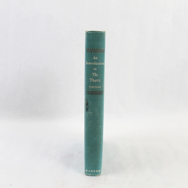 An Introduction to The Theater by Frank M. Whiting HC 1954 Pre-Owned