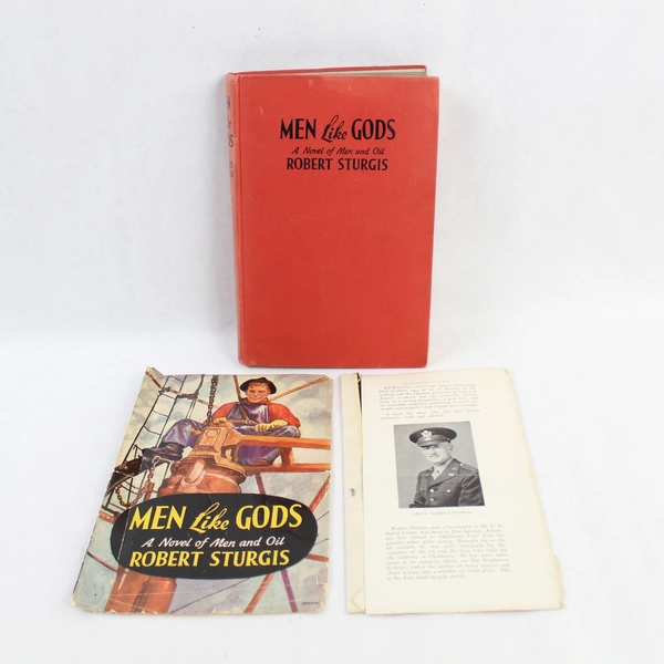 Men Like Gods by Robert Sturgis 1944 Signed Dust Jacket Pre-Owned Book