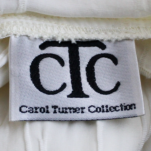 CTC Carol Turner Collection Cream Blouse Women's Medium