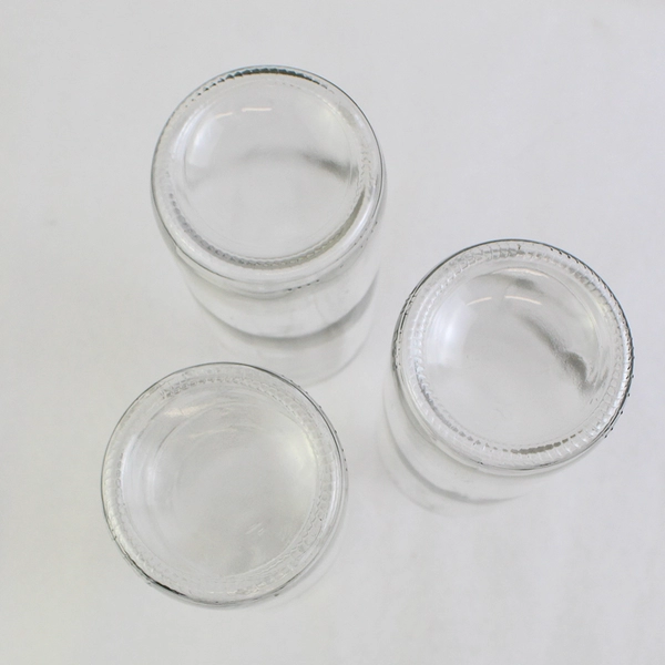 Lot of 3 Clear Glass 750ml Wine Bottles Screw Top For Wine Making