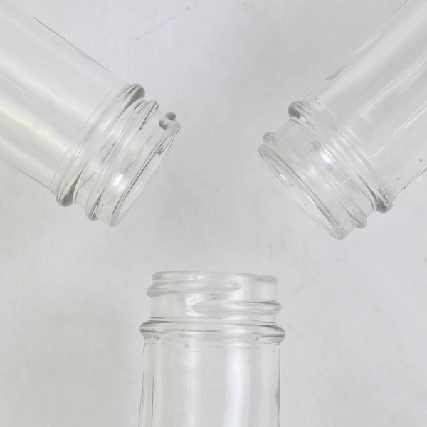 Lot of 3 Clear Glass 750ml Wine Bottles Screw Top For Wine Making