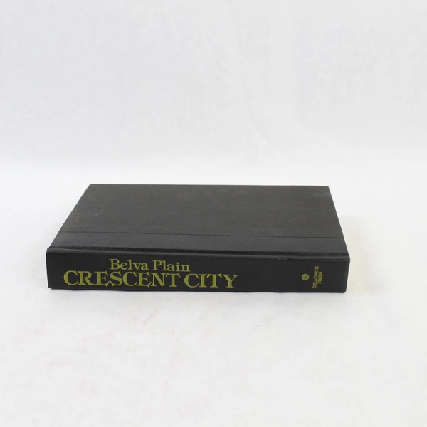 Crescent City by Belva Plain 1984 Hardcover Novel Delacorte Press Dust Jacket