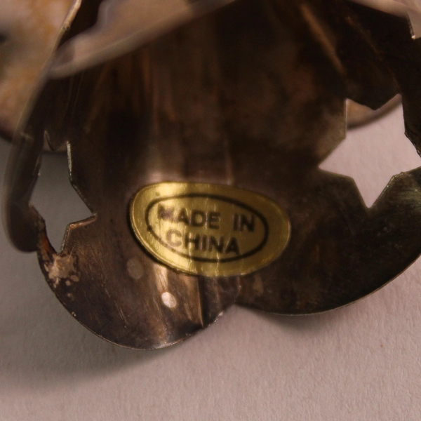 Set of 3 Vintage Home For The Holidays Silver Plate Angel Ornaments