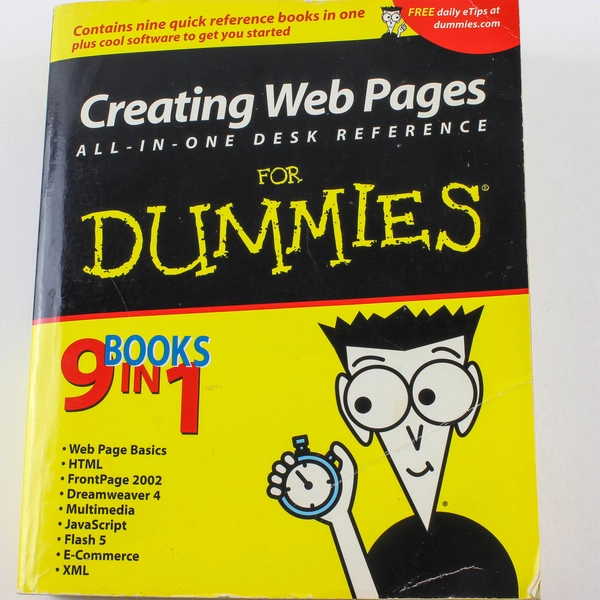 Creating Web Pages For Dummies 9 Books in 1 2002 Paperback Hungry Minds