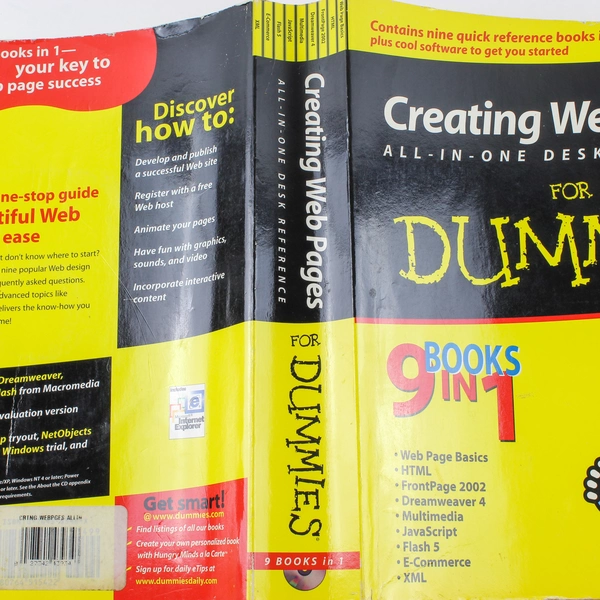 Creating Web Pages For Dummies 9 Books in 1 2002 Paperback Hungry Minds