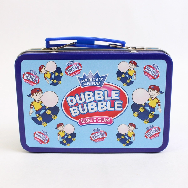 Dubble Bubble Collectible Mini Metal Lunch Box Tin