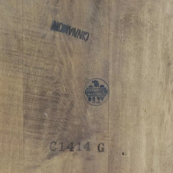 Vintage Set of 2 Heywood-Wakefield Step End Tables Colonial Maple