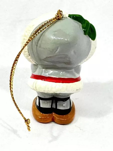 1985 Kisha Eskimo Christmas Ornament Union Wadding Co. Collectible in Box