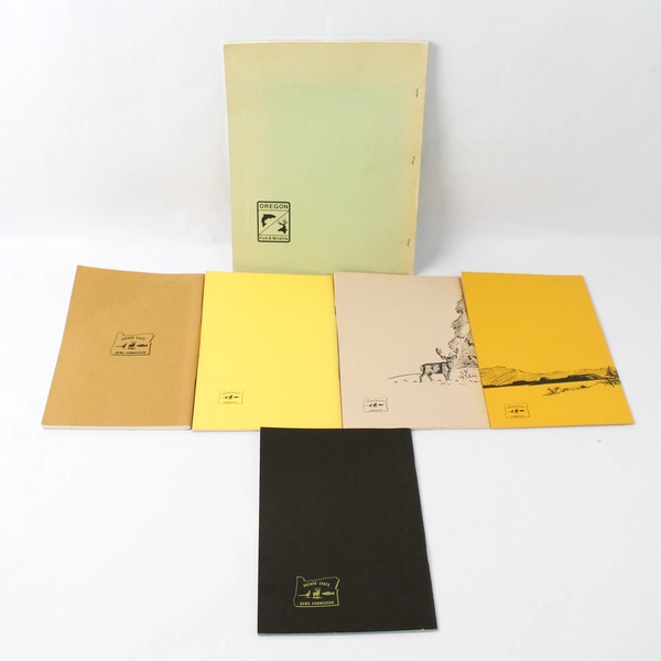 Lot of 6 Vtg Oregon State Wildlife Conservation / Game Commission Booklets