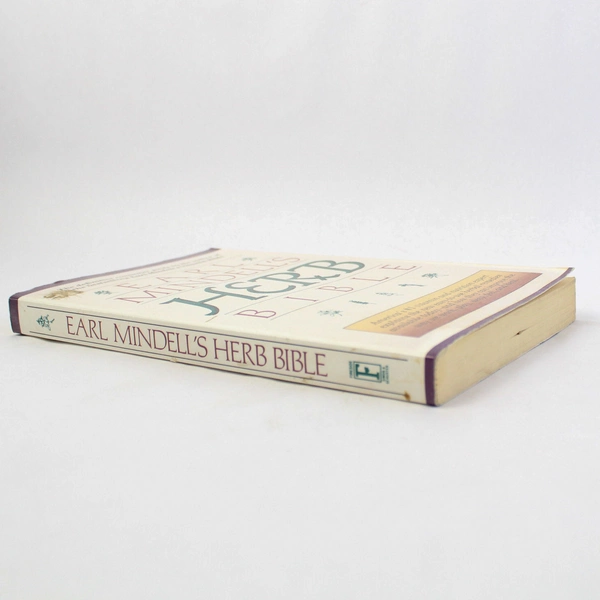 Earl Mindell's Herb Bible Earl L. Mindell 1992 Simon & Schuster Paperback