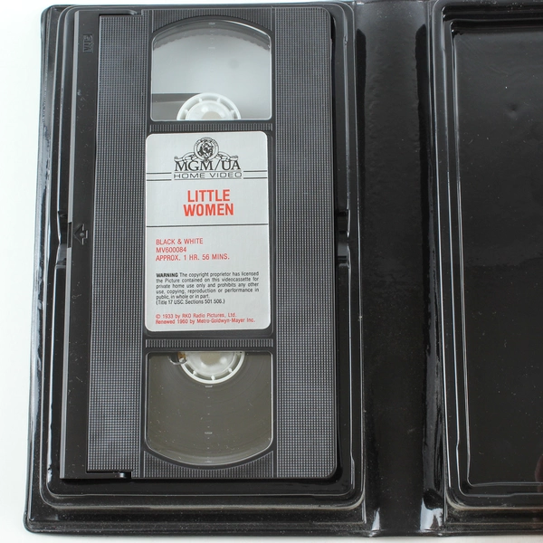 Little Women VHS 1985 MGM/UA Katherine Hepburn Classic Pre-Owned Movie