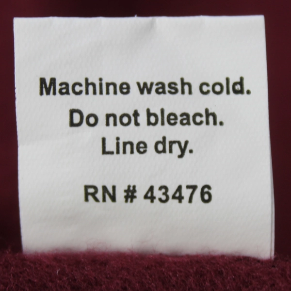 Gold Medal International Maroon Leggings Women's Size L Pre-Owned Stain