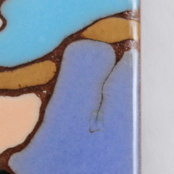 1999 Earthtones Ceramic Tile 4786A End Of The Trail 6 x 6 Inch