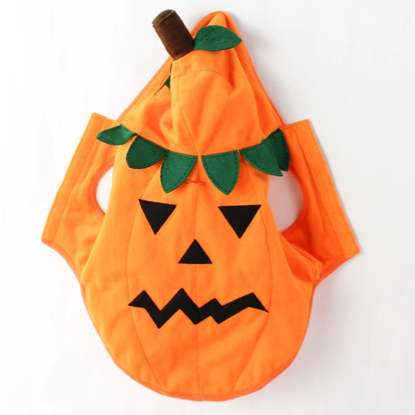 Pet New York Pumpkin Jack o' Lantern Hoodie Dog Costume Medium Halloween
