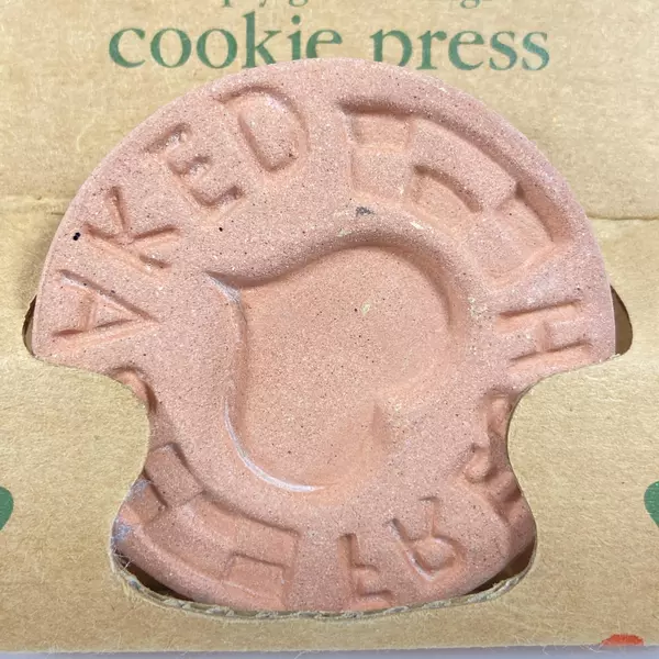 1996 Wilton Shaker Hearth Cookie Press Mold - Heart Shape Baking Tool