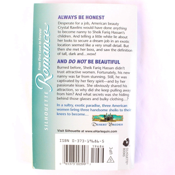 To Kiss a Sheik by Teresa Southwick 2003 Silhouette Books Paperback 