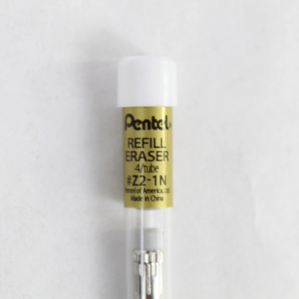 Lot of 4 Pentel Z21N Eraser Refills for Mechanical Pencils - Very Good Condition