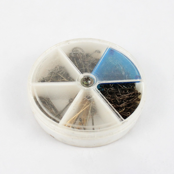 Lot of Assorted Sized Sinkers And Hooks For Freshwater Fish