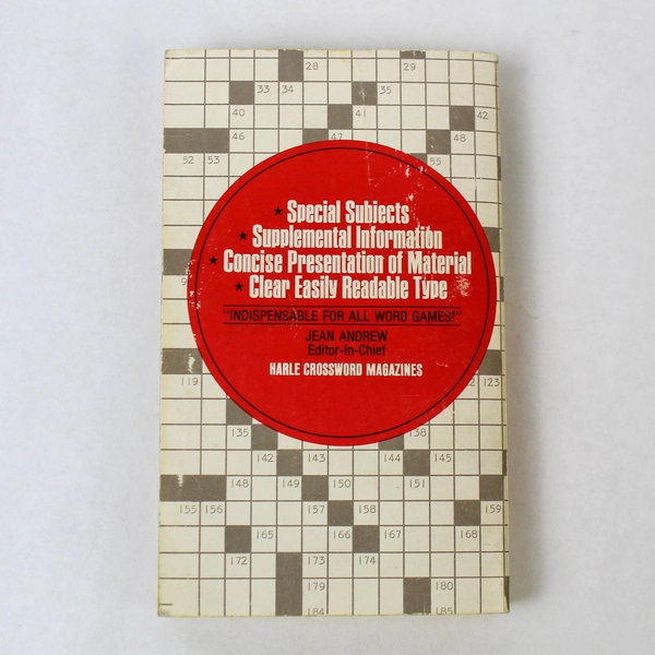 Harles Complete Crossword Dictionary by Philip J. Montamble 1974 Paperback