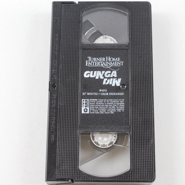 Gunga Din VHS 1989 Turner Home Entertainment Cary Grant Victor McLaglen