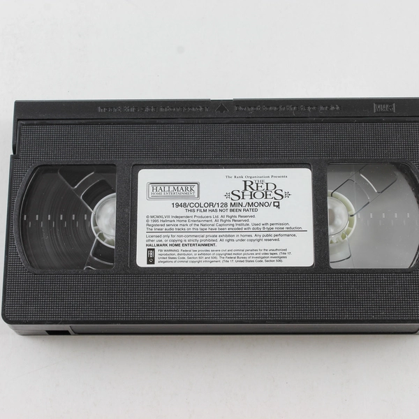 The Red Shoes VHS 1995 Hallmark Ballet Dance Romance Pre-owned Untested