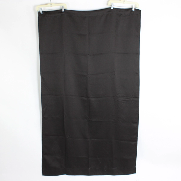 Set of 2 Eclipse Room Darkening Curtain Panels Black 37"x 63" Rod Pocket