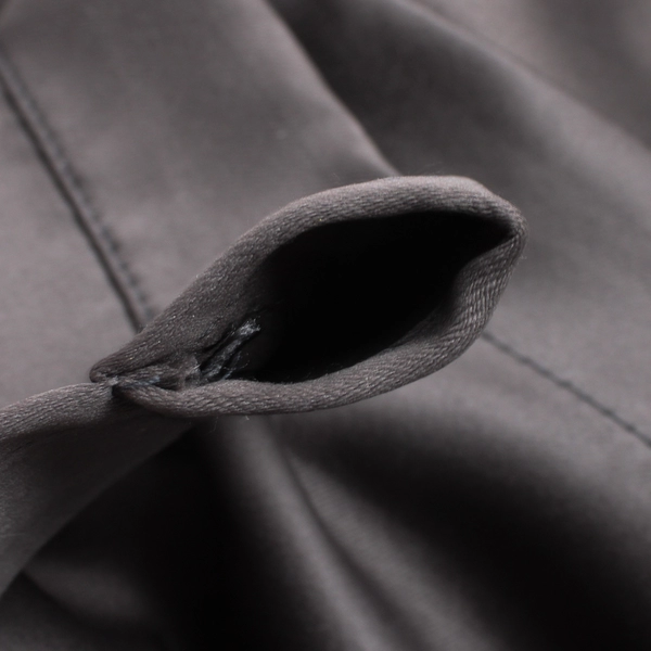 Set of 2 Eclipse Room Darkening Curtain Panels Black 37"x 63" Rod Pocket