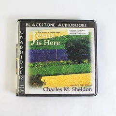 Jesus Is Here Audiobook by Charles M. Sheldon 2002 Blackstone 8 CDs Good