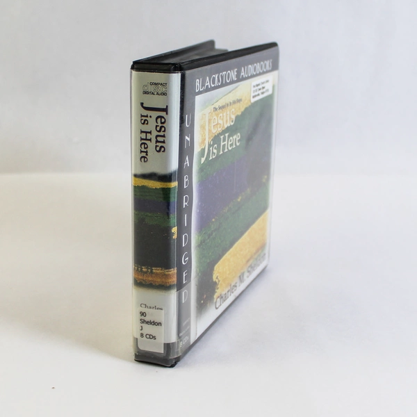 Jesus Is Here Audiobook by Charles M. Sheldon 2002 Blackstone 8 CDs Good