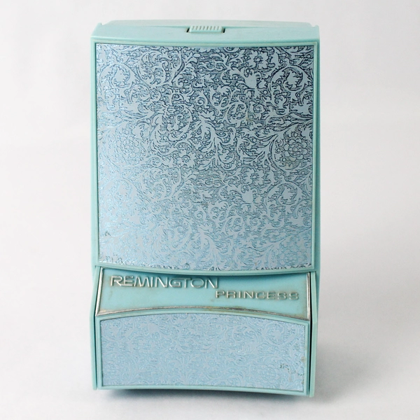 Vtg Remington Princess Women's Blue Electric  Razor MCM Works Blue Box