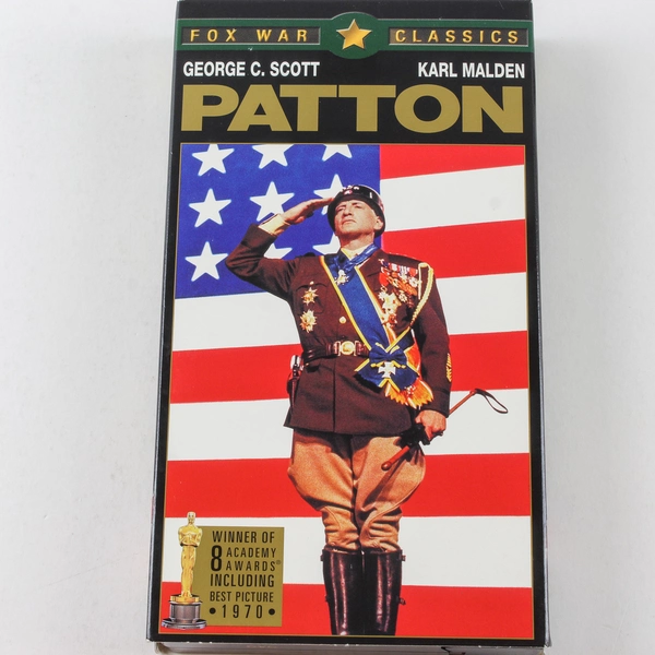 Patton VHS 1997 20th Century Fox George Scott Karl Malden Rated PG