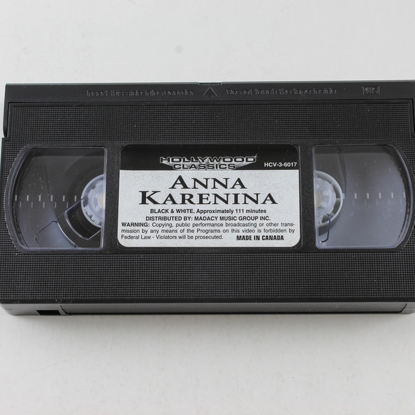 Anna Karenina 1994 VHS Madacy Music Group Collector's Edition Hollywood Classics