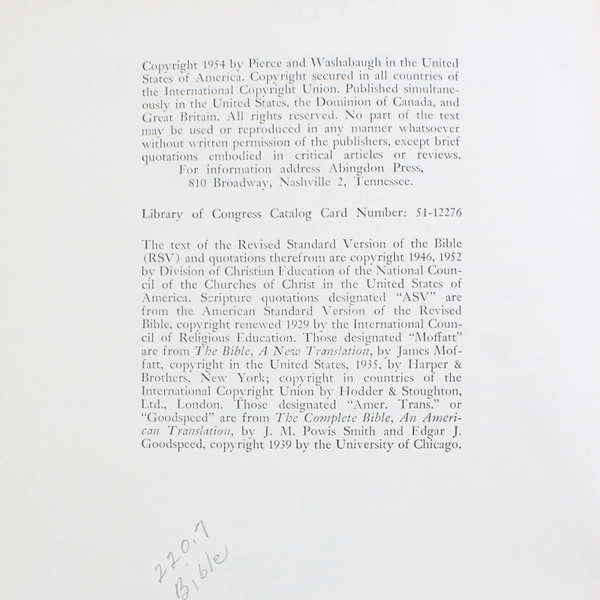 The Interpreter's Bible Volume III 1954 Hard Cover Ex-Library Book