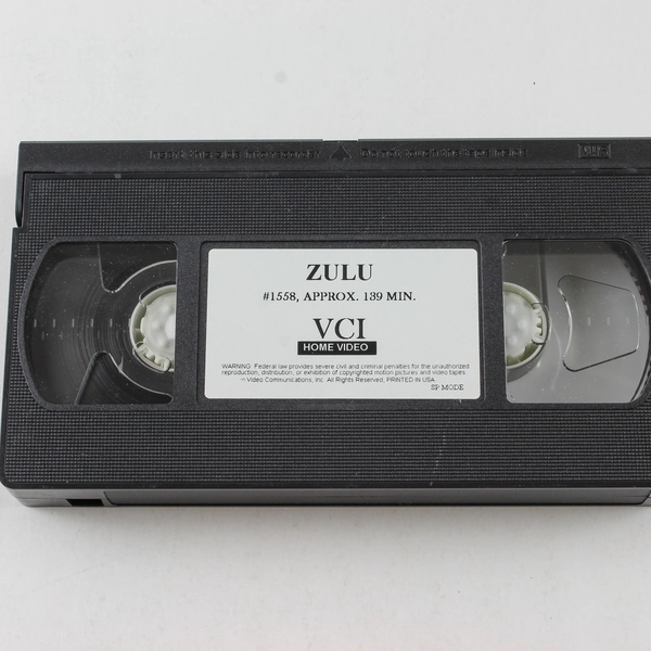 Zulu VHS 1997 VCI Home Video - 1965 Military True Story, Good Condition