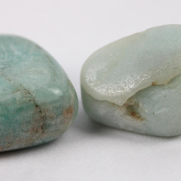 Lot of 6 Amazonite Tumble Stones 100 Grams Total